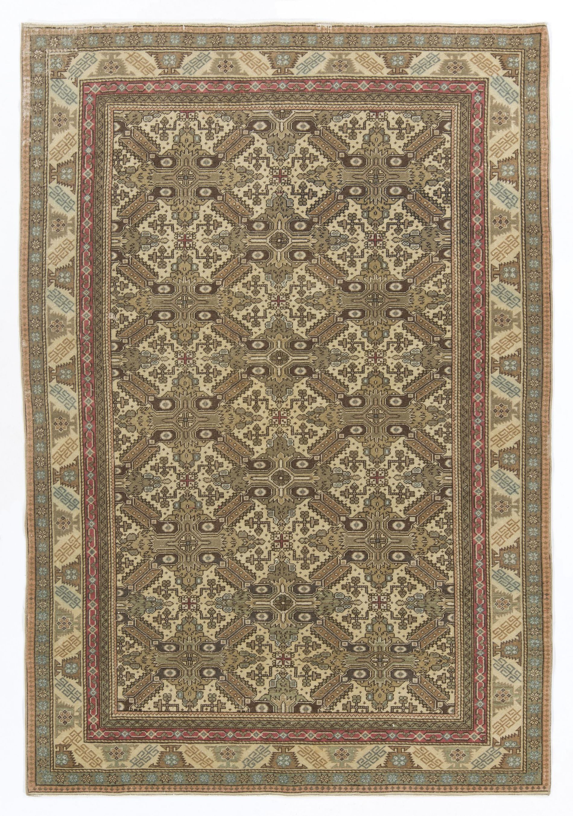 Mid 20th Century Vintage Turkish Industrial Chic Aubergine Rug